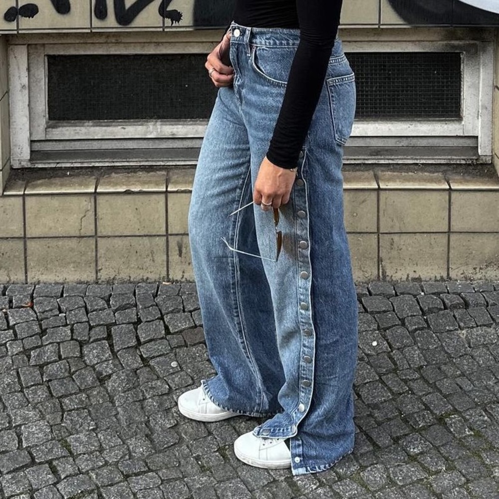 reformation val 90’s mid rise straight leg jean